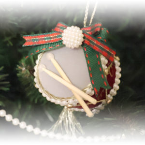 Christmas Drum Ornament